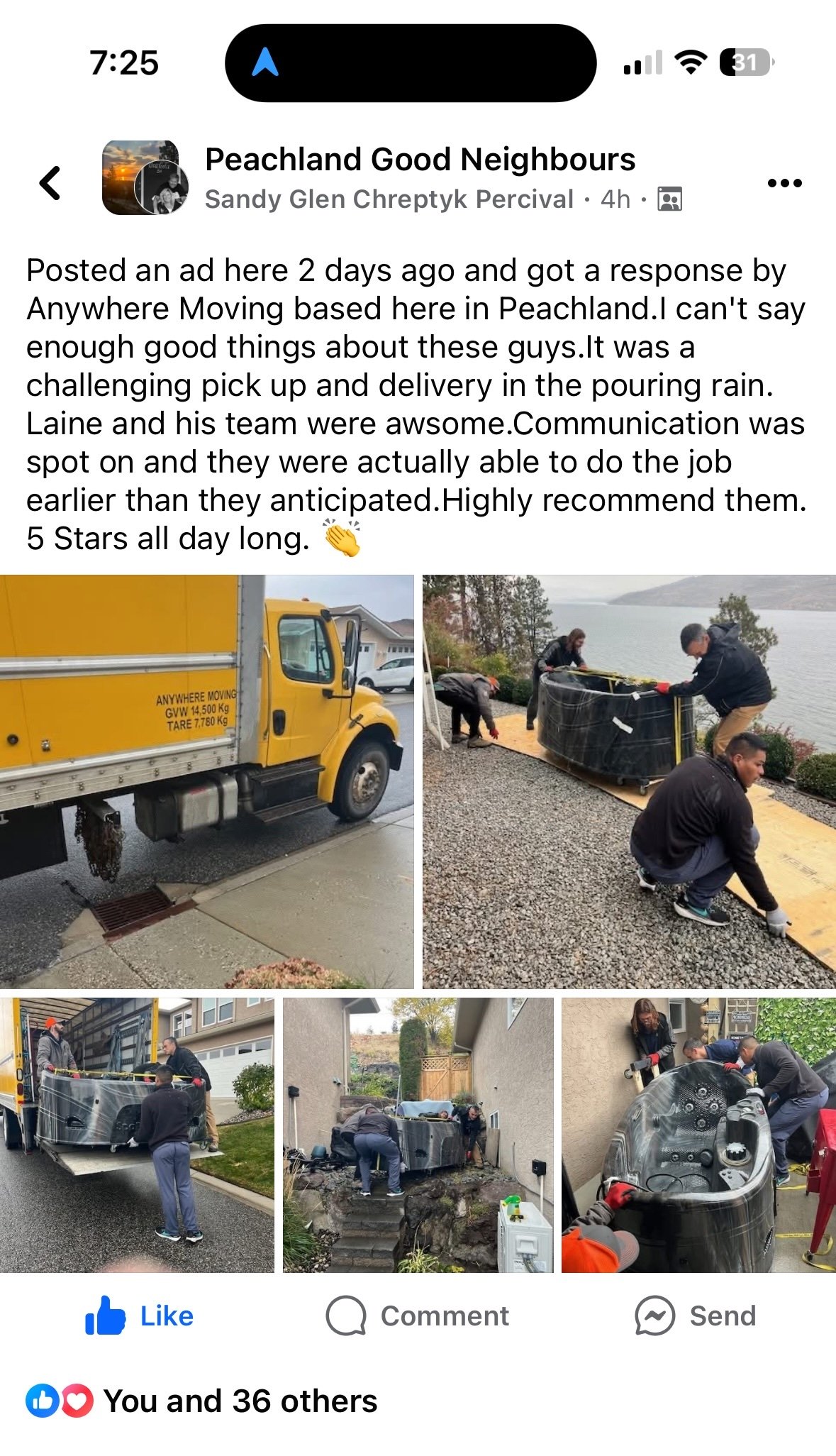 Anywhere Moving Review